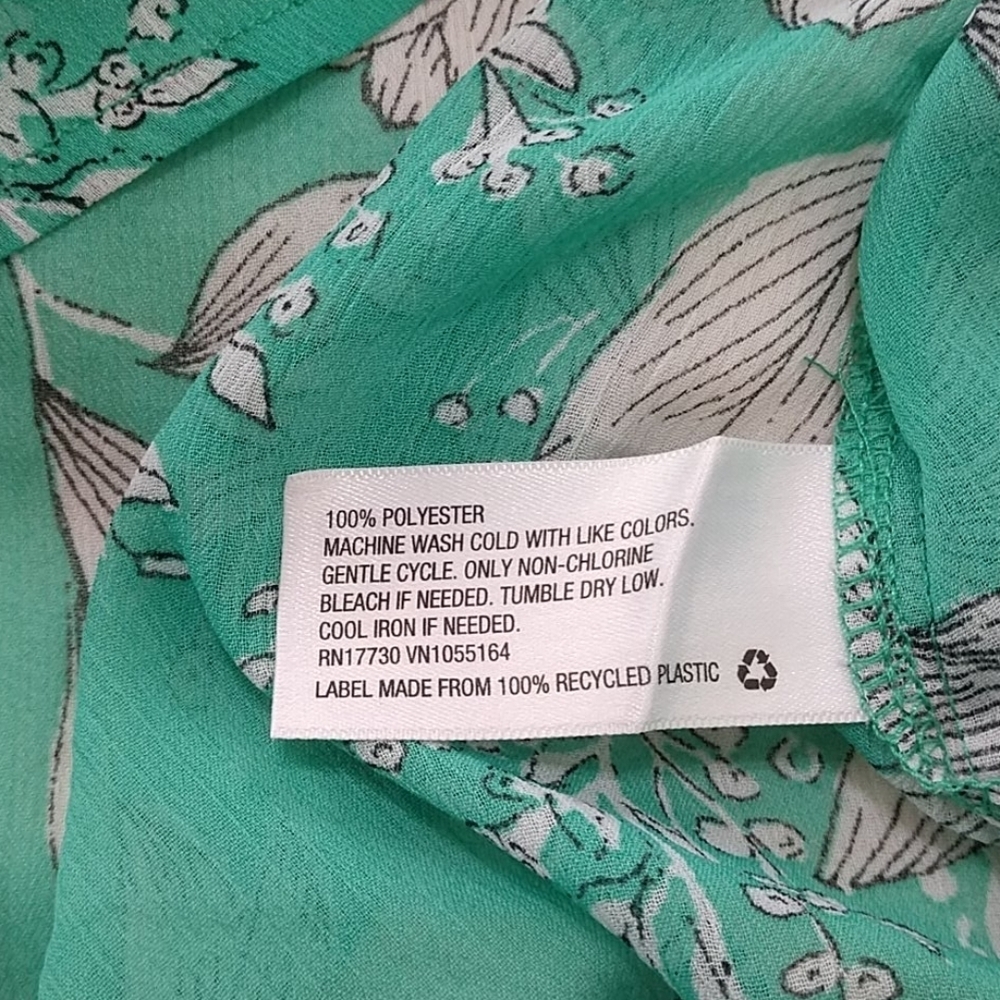 A New Day Sheer Blouse Size XS - Picture 6 of 9